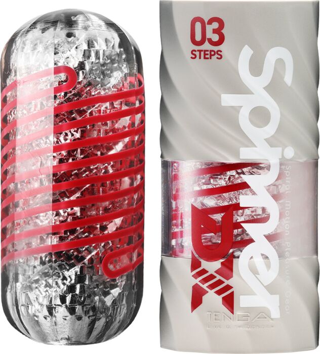 Masturbatore Tenga Spinner DX 03 STEPS Rotante