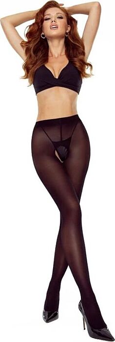 Medias Crotchless Passion TIOPEN 026 Elegancia Sexy Medias Crotchless Passion TIOPEN 026 Elegancia Sexy