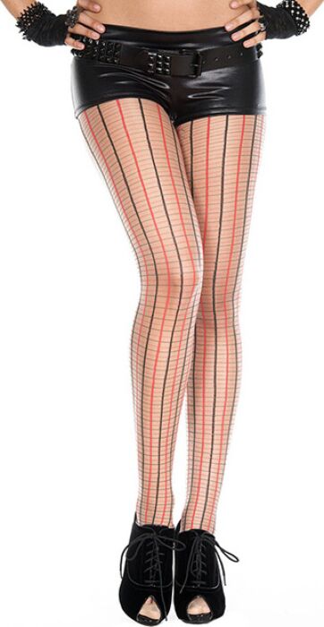 Calze a quadri Music Legs - Panty sensuale