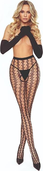 Medias PASSION TIOPEN 031 Crotchless Negro