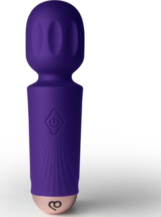 Mini Varita Rocks-Off con 16 Funzioni Violetta