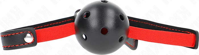 Mordaza de Bola KINK 4.5 cm con Cinturón Elástico Mordaza de Bola KINK 4.5 cm con Cinturón Elástico