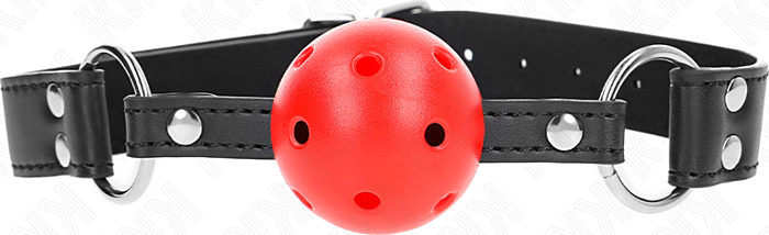 Mordaza de Bola KINK 4 cm Silicona Ajustable Mordaza de Bola KINK 4 cm Silicona Ajustable