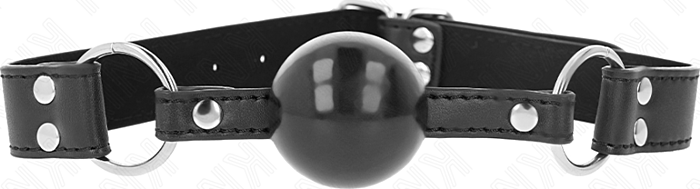 Mordaza de Bola KINK 4cm Silicona Suave - BDSM