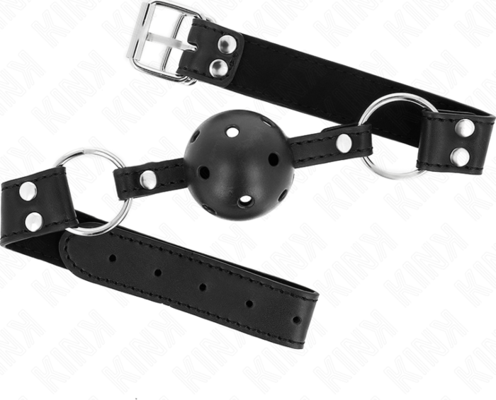 Mordaza de Bola KINK Negra 4cm Ajustable