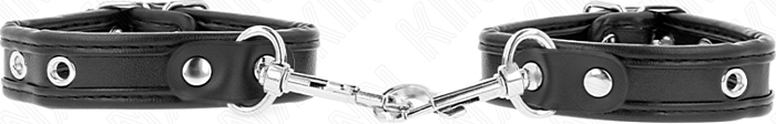 Muñequera BDSM KINK Mini Negra con Tachuelas