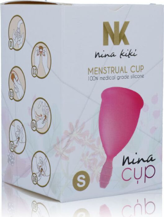 Nina cup copa menstrual talla s rosa Nina cup copa menstrual talla s rosa