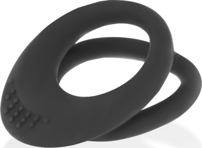 Ohmama Fetish - Doble Anillo Silicona 3.5 cm / 4.5 cm