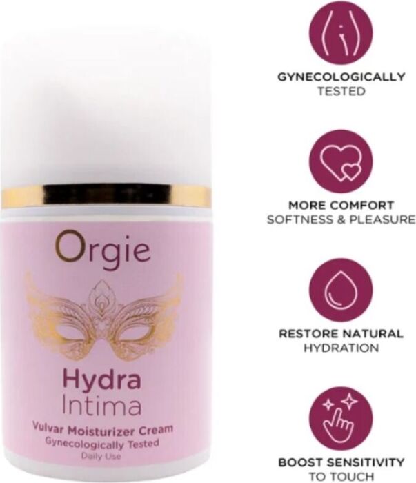 Crema idratante vulvare ORGIE Hydra Intima 50 ml