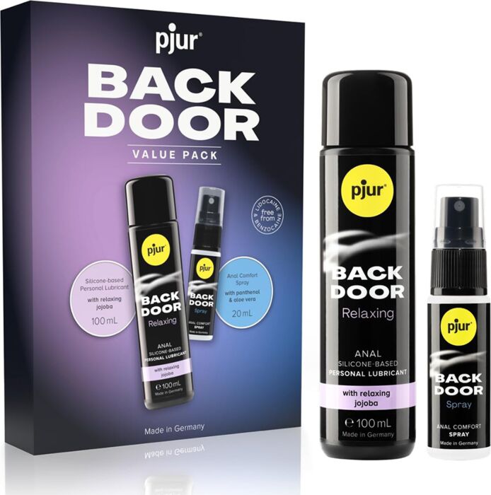 Pack lubrificante anal Pjur BACK DOOR Pack lubrificante anal Pjur BACK DOOR