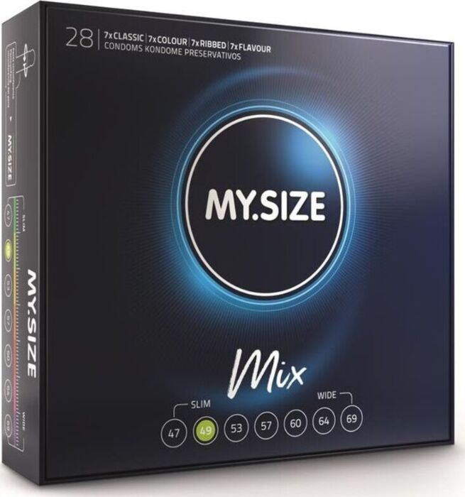 Pack MyFit: Preservativos 49 mm, 28 uds Pack MyFit: Preservativos 49 mm, 28 uds