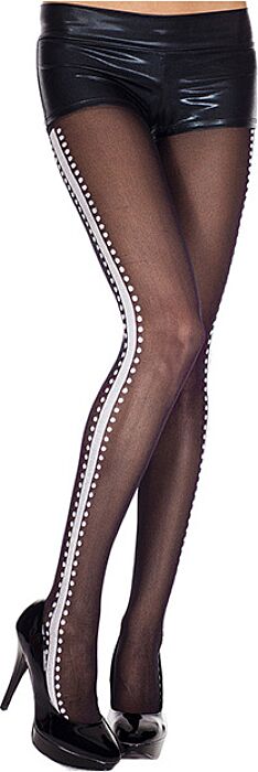 Panty Music Legs con linee laterali Panty Music Legs con linee laterali