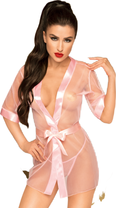 Penthouse Midnight Mirage Peignoir rosa XL Penthouse Midnight Mirage Peignoir rosa XL