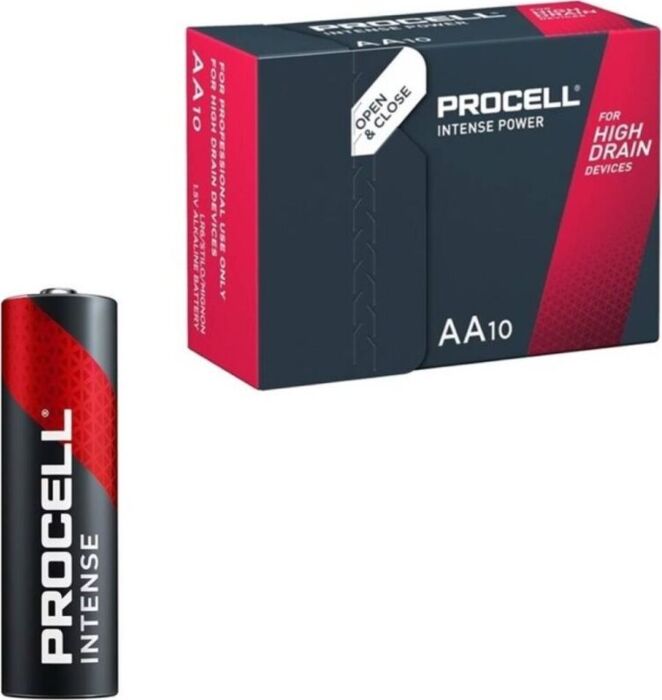 Pilas AA PROCELL Intense Power Alcalina Pilas AA PROCELL Intense Power Alcalina