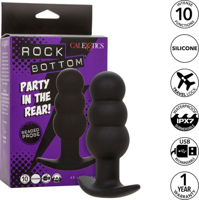 Plug Anal CalExotics Rock Bottom 10 Vibraciones Plug Anal CalExotics Rock Bottom 10 Vibraciones