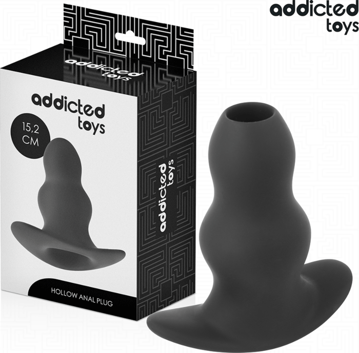 Plug Anal Hueco Addicted Toys XXL - Intenso Placer Plug Anal Hueco Addicted Toys XXL - Intenso Placer