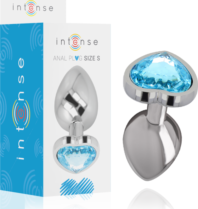 Plug Blue Heart Plug Blue Heart