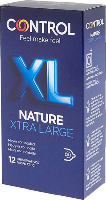 Preservativi Control Adapta Nature XL 12 unità - Comfort e Sicurezza Preservativi Control Adapta Nature XL 12 unità - Comfort e Sicurezza