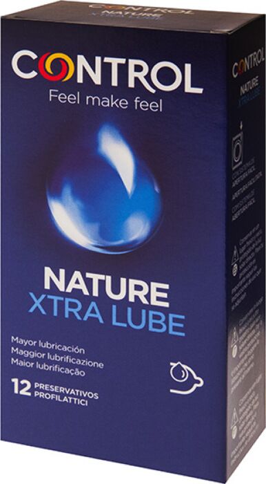 Preservativi CONTROL Extra Lube 12 unità con lubrificante aggiuntivo
