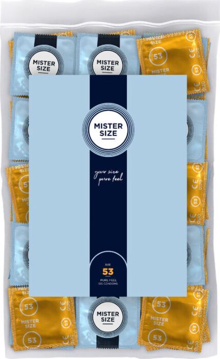 Preservativos MISTER SIZE 53MM - Ajuste Perfecto Preservativos MISTER SIZE 53MM - Ajuste Perfecto