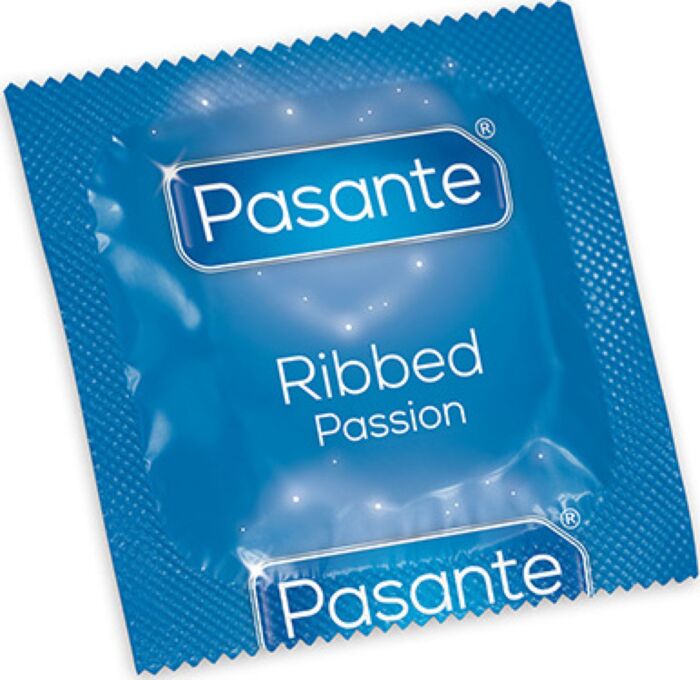 Preservativos Pasante Ribbed Passion - Sensaciones Intensas