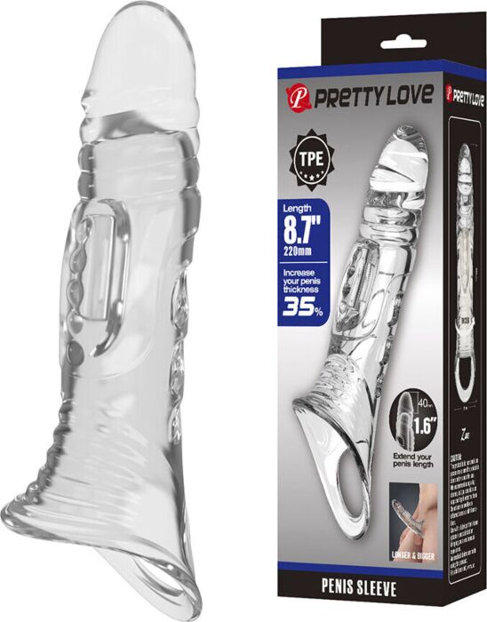 Funda per Pene Pretty Love con Design Ergonomico Funda per Pene Pretty Love con Design Ergonomico