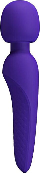 PRETTY LOVE - MEREDITH MASAJEADOR 12 MODOS VIBRACIÓN LILA