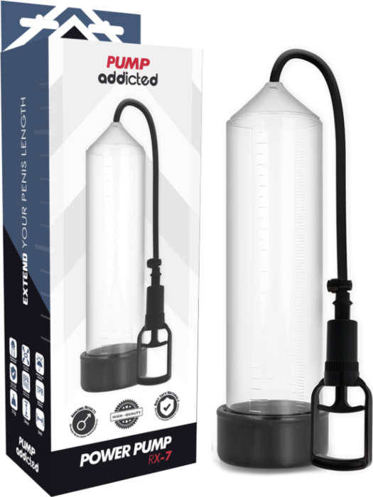 PUMP ADDICTED BOMBA ERECCIÃN RX7 TRANSPARENTE PUMP ADDICTED BOMBA ERECCIÃN RX7 TRANSPARENTE