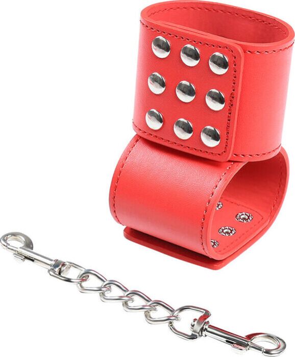 Red Snap Cuffs Red Snap Cuffs