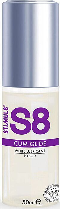 S8 Hybrid Cum Glide 50ml - Lubricante híbrido diseñado para imitar el semen S8 Hybrid Cum Glide 50ml - Lubricante híbrido diseñado para imitar el semen
