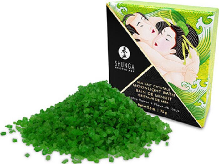 Sali da bagno aromatizzati Shunga Lotus 75 g Sali da bagno aromatizzati Shunga Lotus 75 g