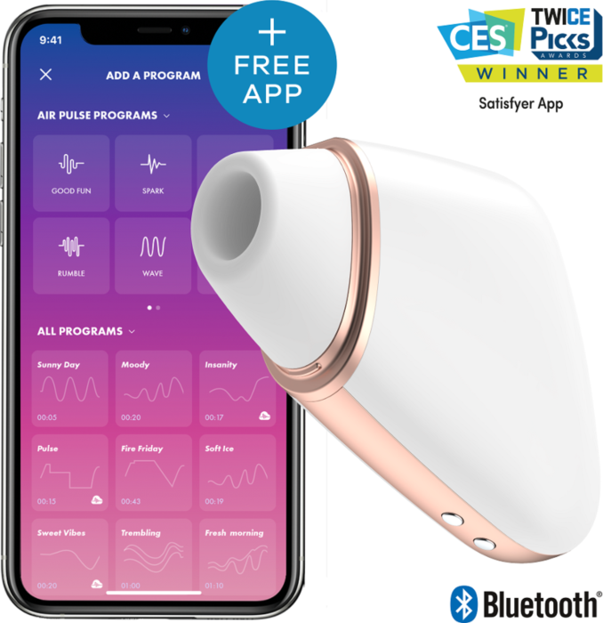 Satisfyer love triangle blanco