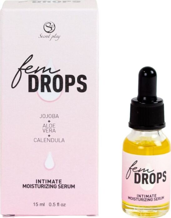 Siero idratante intimo SECRETPLAY FEM DROPS 15 ml