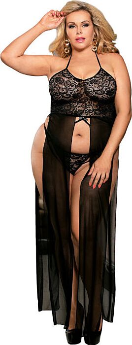 Set lingerie SUBBLIME Queen Plus Dress-Top e Perizoma