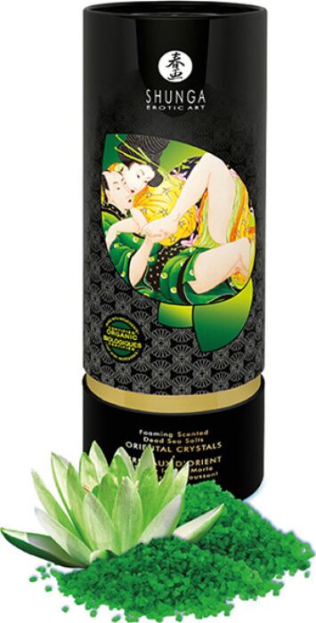 SHUNGA CRYSTAL BATH SALTS LOTUS FLOWER SHUNGA CRYSTAL BATH SALTS LOTUS FLOWER