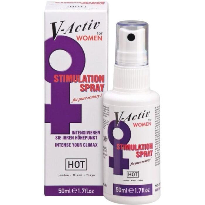 Spray Intensificatore HOT V-ACTIV per il Piacere Femminile