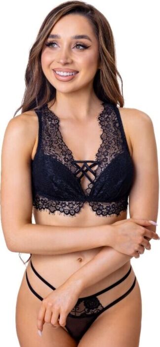 Sujetador Irina Livco Corsetti Encaje Negro S/M