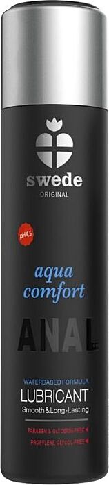 Swede Aqua Comfort Lubricante Anal Base Agua 120 ml