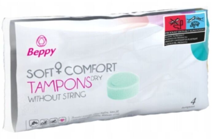 Tampone Beppy Comfort senza cordino - 4 unità