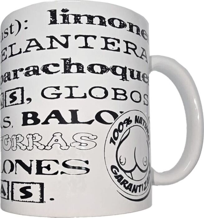 Taza Diablo Picante Sinónimos Tetas Divertida Taza Diablo Picante Sinónimos Tetas Divertida