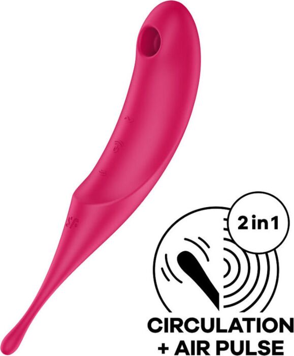 SATISFYER - TWIRLING PRO ESTIMULADOR Y VIBRADOR SATISFYER - TWIRLING PRO ESTIMULADOR Y VIBRADOR