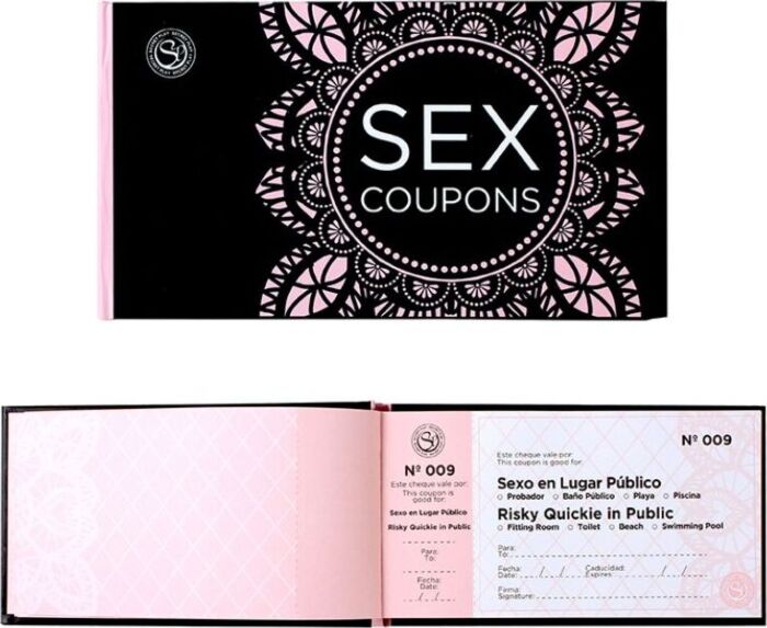 Coupon sensuali SECRETPLAY - 50 pagine Coupon sensuali SECRETPLAY - 50 pagine