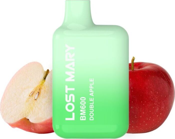 Vaper Descartable Lost Mary BM600 Doble Manzana