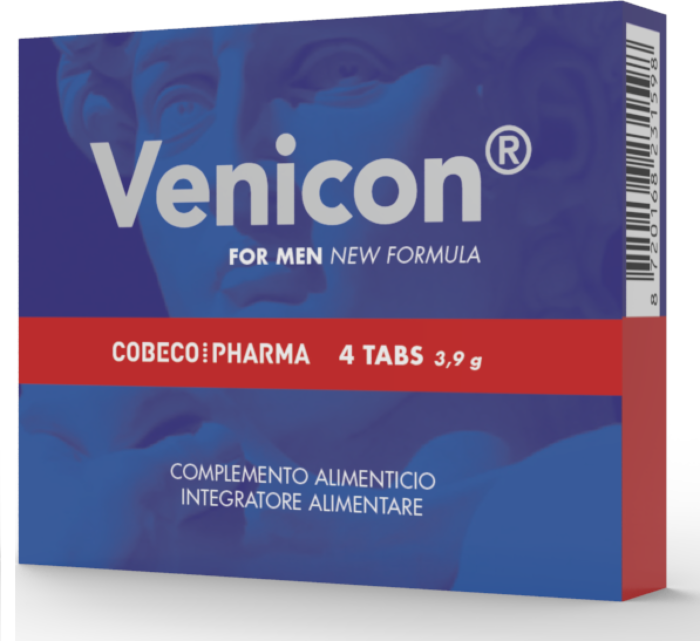 Cápsule Cobeco Pharma Venicon per Vitalità Maschile Cápsule Cobeco Pharma Venicon per Vitalità Maschile