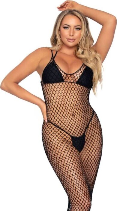 Vestido Leg Avenue Maxi Negro Espalda Descubierta Vestido Leg Avenue Maxi Negro Espalda Descubierta