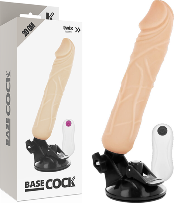 BASECOCK VIBRADOR REALÍSTICO CONTROL REMOTO 20 CM O 4 CM BASECOCK VIBRADOR REALÍSTICO CONTROL REMOTO 20 CM O 4 CM