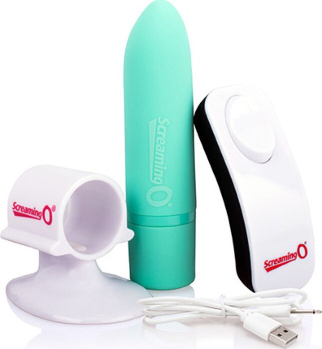 Vibratore a proiettile Screaming O Charged Positive