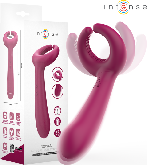 Vibrador Intense Rowan Inclusivo para Parejas Vibrador Intense Rowan Inclusivo para Parejas