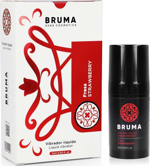 Vibrador Líquido Bruma Fresa - Placer y Sabor Vibrador Líquido Bruma Fresa - Placer y Sabor