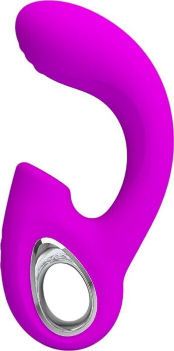 Vibrador Pretty Love Sibel Doble Estimulación Morado